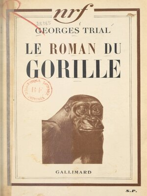 cover image of Le roman du gorille
